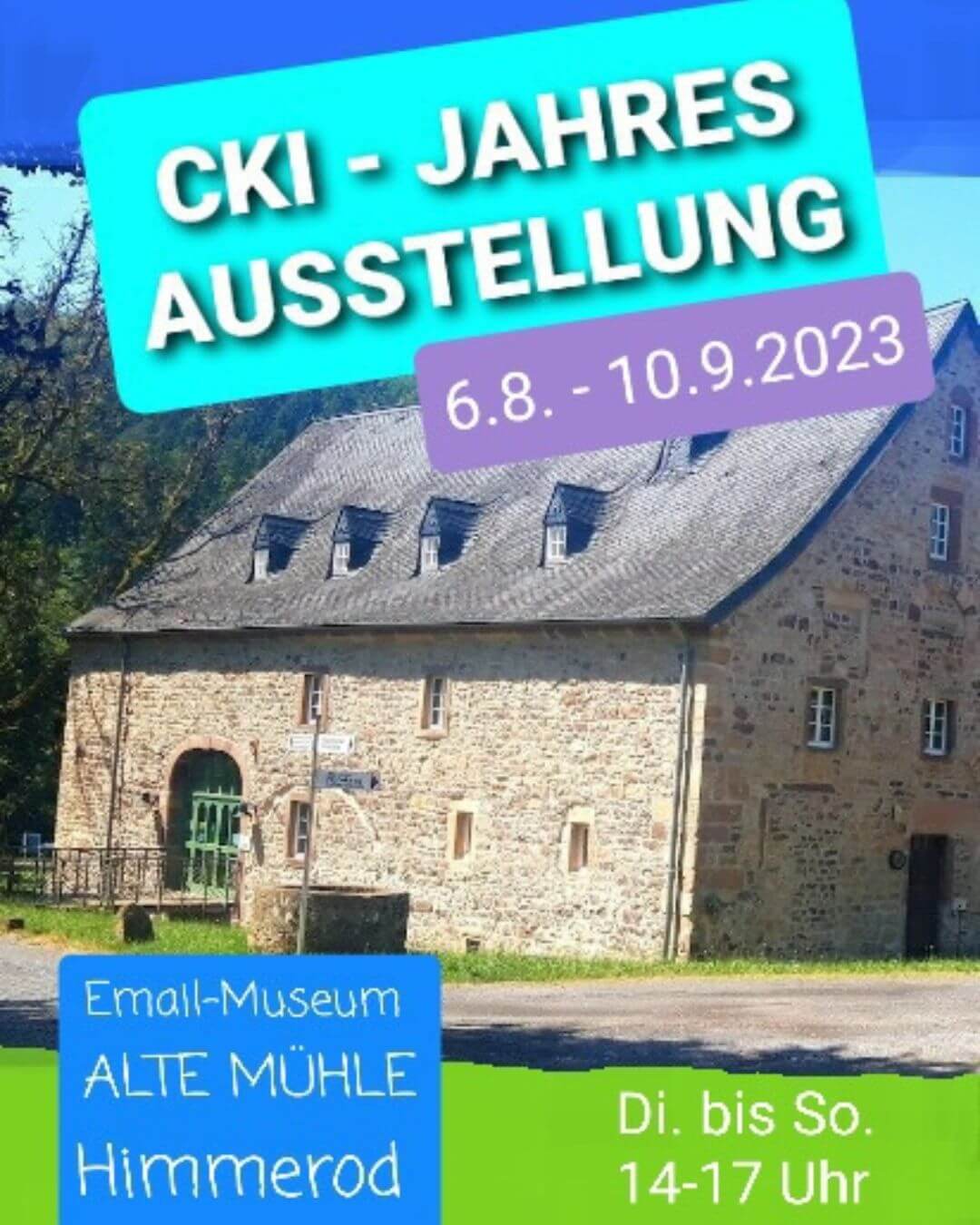 Email-Museum Alte Mühle in Himmerod, Ausstellung mit Quintessenz B