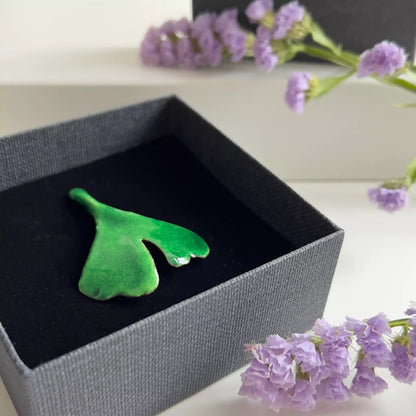 Blatt-Anhänger grün – Frische und Natur